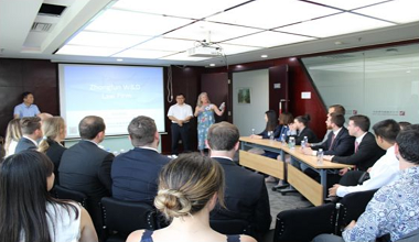 Students from UMKC Law School visit Zhonglun W&D Law Firm